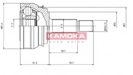  KAMOKA 7096