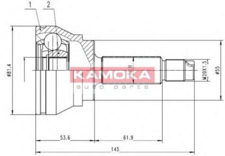  KAMOKA 7350