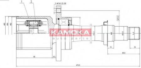  KAMOKA 8719