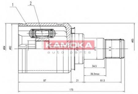  KAMOKA 8721