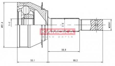  KAMOKA 6136