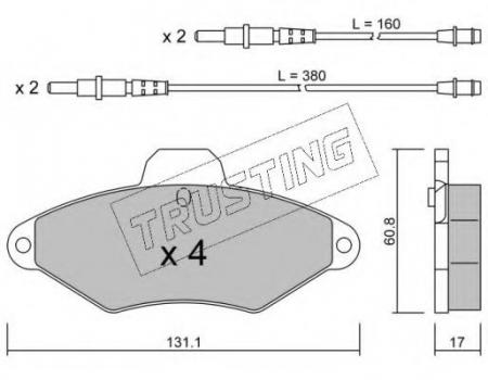 - .  Fr PSA Xantia 93-03 146.0 Trusting