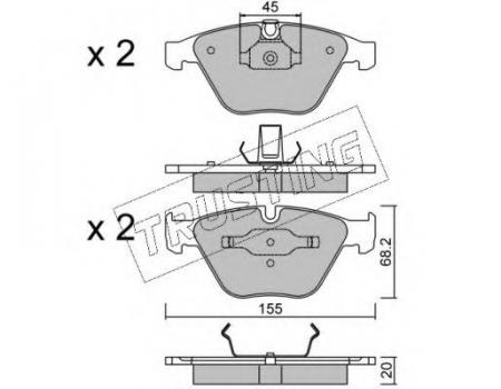 - .  Fr BMW 3(E90/91/92), X1(E84), Z4 5744 Trusting