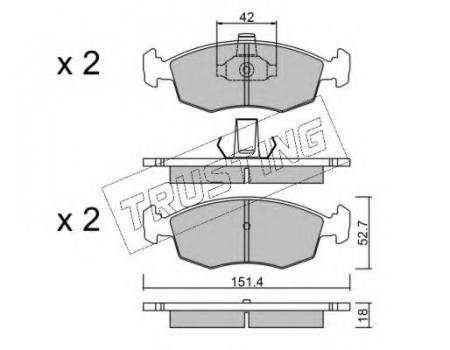 - .  FR FI ALBEA, PALIO, PUNTO, STRAD 2833