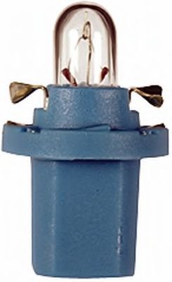  HELLA BULBS BAX 12V-1, 2W (BAX 8, 5D) BLUE 8GA 007 997-211