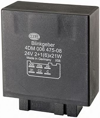 BLINKGEBER, 6 POLIG, 24 V 4DM006475087