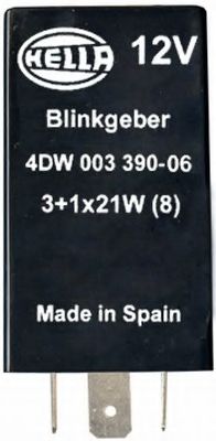 BLINKGEBER, 4 POLIG, 12 V 4DW003390061