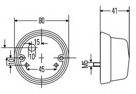 SCHLUSSLEUCHTE, K (10W) 2TF001259761