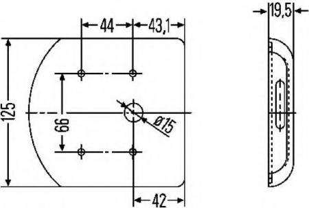 BLINKLEUCHTE, W5W, ANBAU 2BA007135011