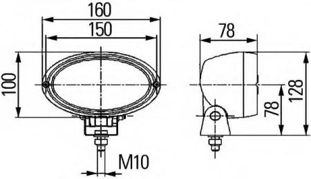 ARBEITSSCHEINWERFER, H3 1GA996361501