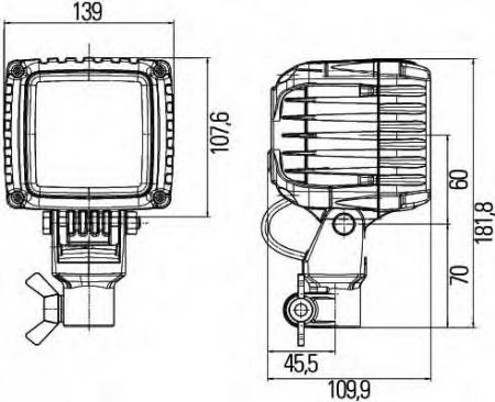 ARBEITSSCHEINWERFER 1GA996192181