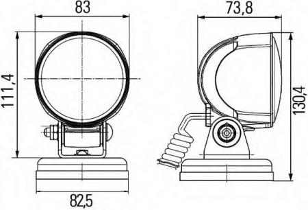 ARBEITSSCHEINWERFER 1G0996276631