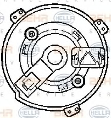 INNENRAUMGEBLAESE 8EW009159531 HELLA