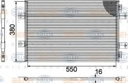 KONDENSATOR, TIEFE  16 MM 8FC351029361