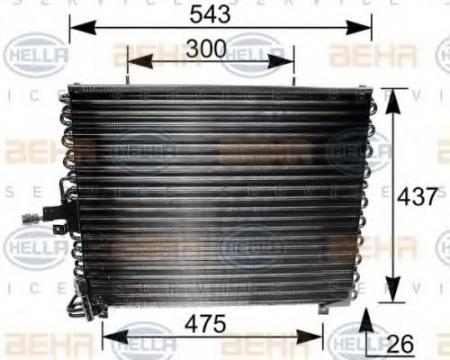 KONDENSATOR, TIEFE  26 MM 8FC351035211