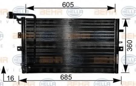 KONDENSATOR, TIEFE  16 MM 8FC351036571