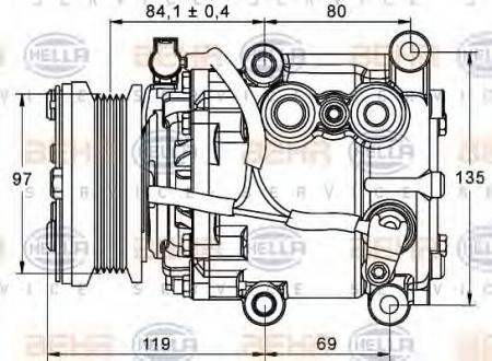 ,  8FK351113-401 HELLA