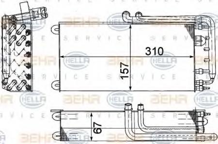 VERDAMPFER, TIEFE  67 MM 8FV351210791