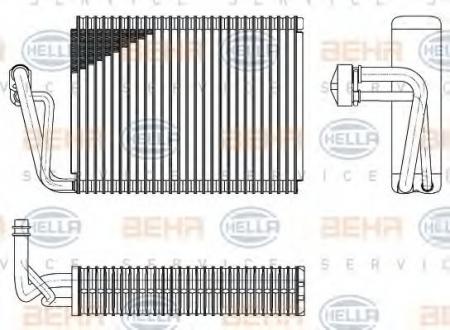 VERDAMPFER, TIEFE  65 MM 8FV351211251