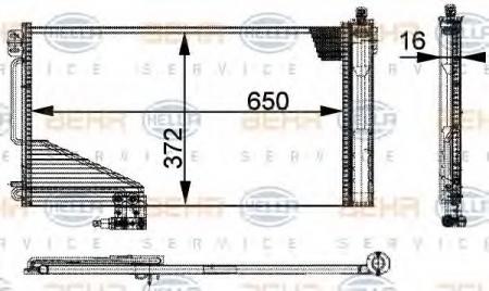   MERCEDES-BENZ: C-CLASS (W203) C 180 (203.035)/C 180 Kompressor (203.046)/C 200 CDI (203.007)/C 200 CGI Kompressor (203.043)/C 200 Kompressor (203 8FC351301351 HELLA