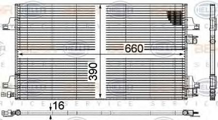 KONDENSATOR, TIEFE  16 MM 8FC351301641