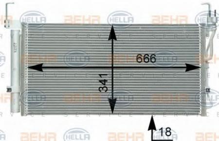 KONDENSATOR, TIEFE  18 MM 8FC351302331