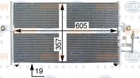 KONDENSATOR, TIEFE  19 MM 8FC351302341