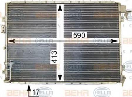 KONDENSATOR, TIEFE  17 MM 8FC351302701