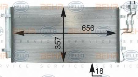 KONDENSATOR, TIEFE  18 MM 8FC351303151