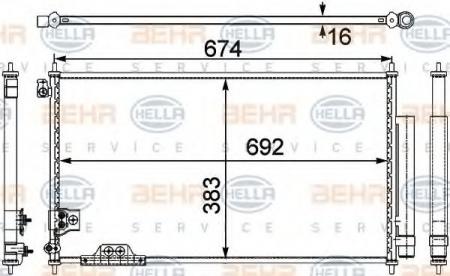 KONDENSATOR, TIEFE  16 MM 8FC351303691