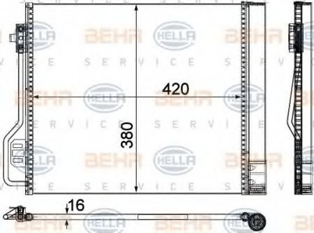 CONDENSER, WIDTH 380 MM 8fc351304291