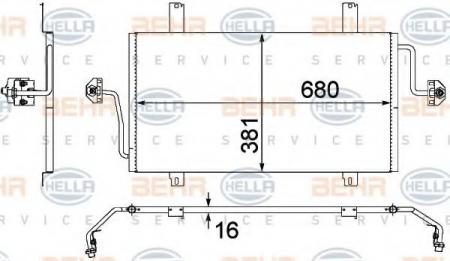 KONDENSATOR, TIEFE  16 MM 8FC351306531