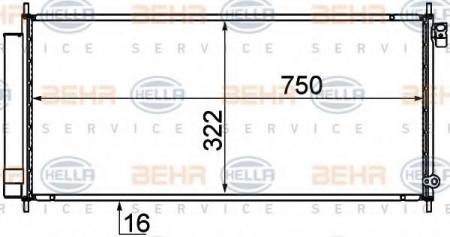 KONDENSATOR, TIEFE  16 MM 8FC351319211