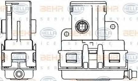 DREHSCHIEBERVENTIL 6NV351329411 HELLA