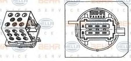    CITROEN XSARA PICASSO 99>  9ML351332241 HELLA