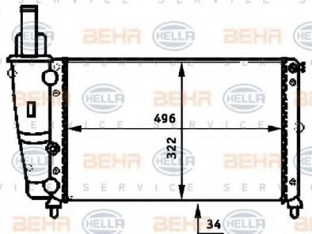  FIAT PUNTO I / LANCIA Y 8MK376713-384