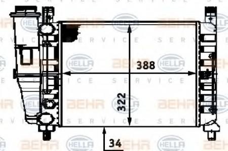 KUEHLER, LAENGE  388 MM 8MK376713521