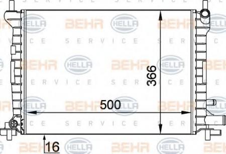 KUEHLER, LAENGE  502 MM 8MK376714061