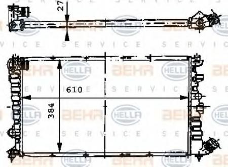 KUEHLER, LAENGE  610 MM 8MK376717481