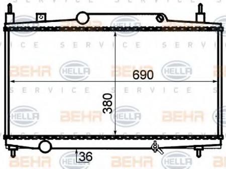   CITROEN C5 3.0 00- 8MK 376 717-581 HELLA