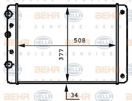 KUEHLER, LAENGE  508 MM 8MK376717714