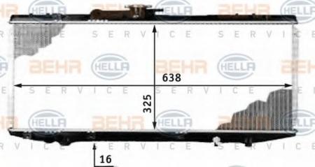 KUEHLER, LAENGE  325 MM 8MK376718381