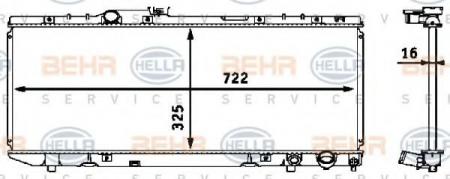 KUEHLER, LAENGE  325 MM 8MK376718401