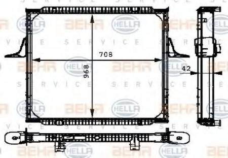 KUEHLER, LAENGE  968 MM 8MK376721671