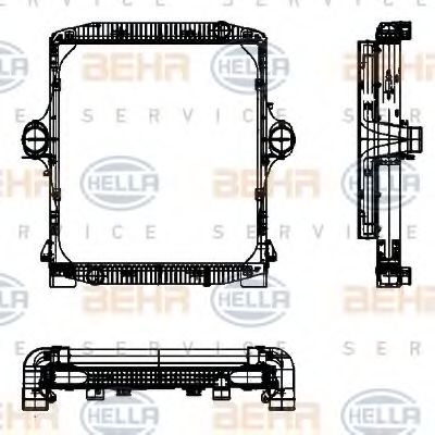 KUEHLMODUL 8MK376722181 HELLA