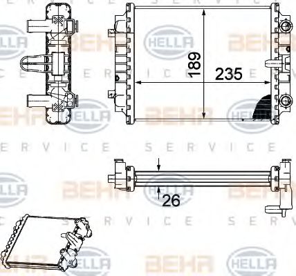 KUEHLER, BREITE 189 MM 8MK376745661