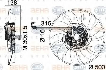 LUEFTER,  500 MM 8MV376758241