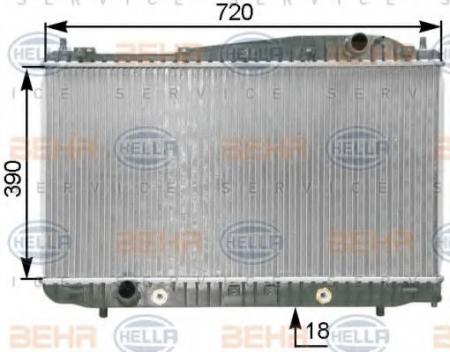 KUEHLER, LAENGE  720 MM 8MK376763251