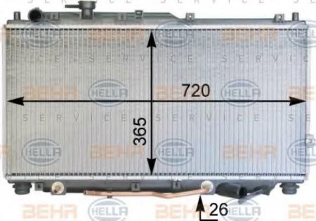 KUEHLER, LAENGE  720 MM 8MK376763521