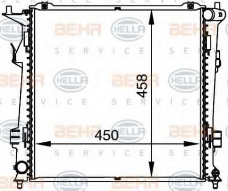 KUEHLER, LAENGE  458 MM 8MK376764461